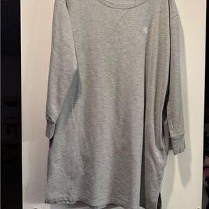 Ralph Lauren Heather Gray midi dress